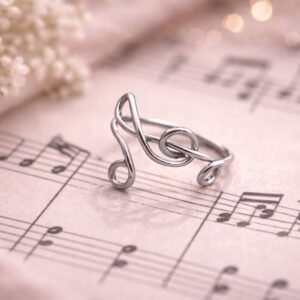 anello armonia sussurrata – chiave di violino